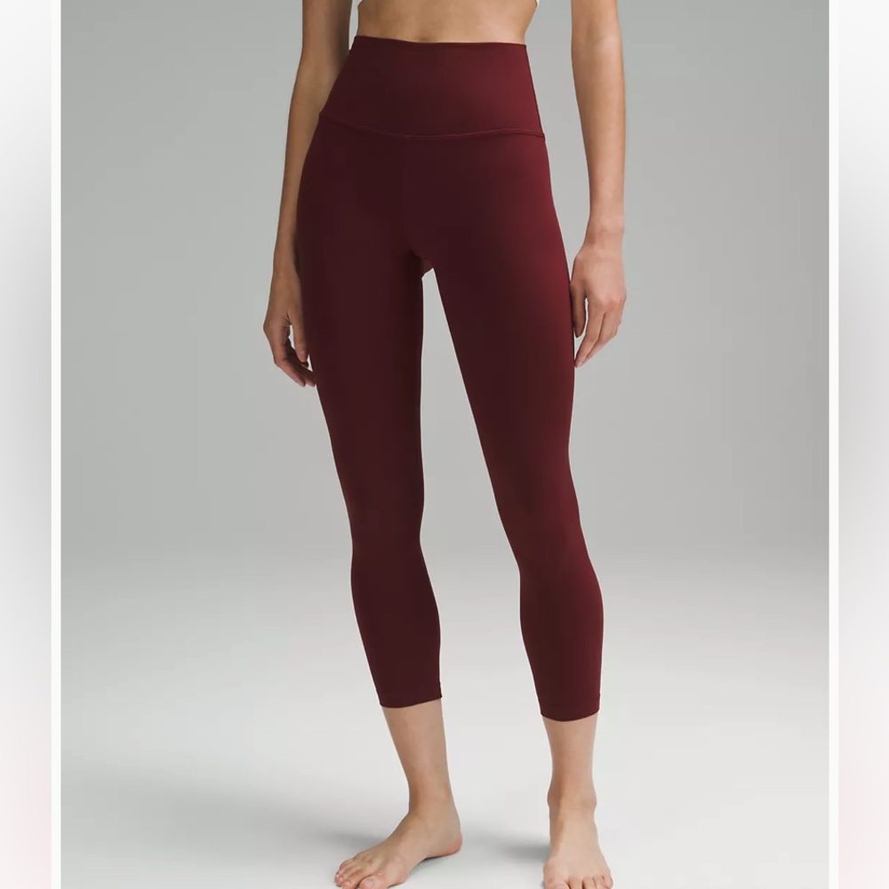 Lululemon Align High-Rise Pant 25” in plum purple size 8